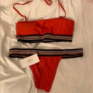 Red bikini
